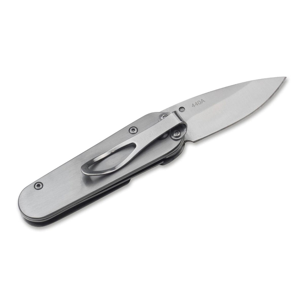 BOKER Brand pocket knife Master Craftsman folding uncoated stainless steel 440A