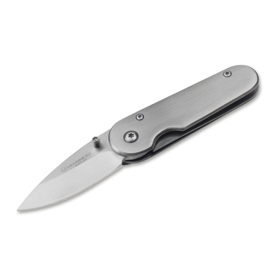 BOKER Brand pocket knife Master Craftsman folding uncoated stainless steel 440A