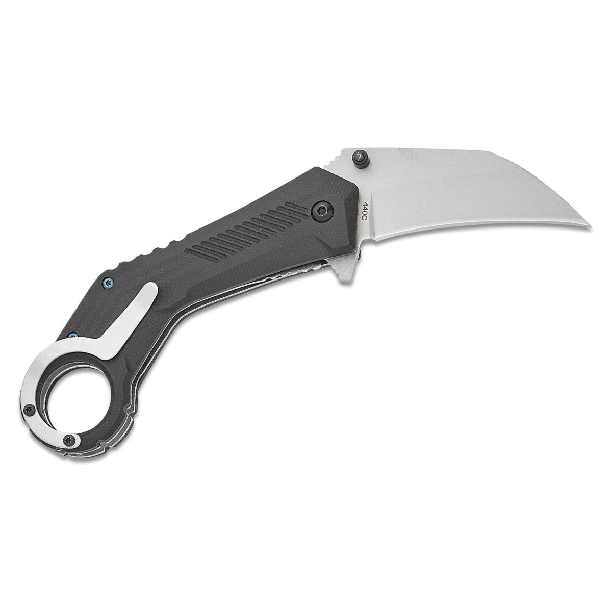 Scyzoryk taktyczny Boker Magnum Velcon Hawkbill 440C Ostrze ze stali G10