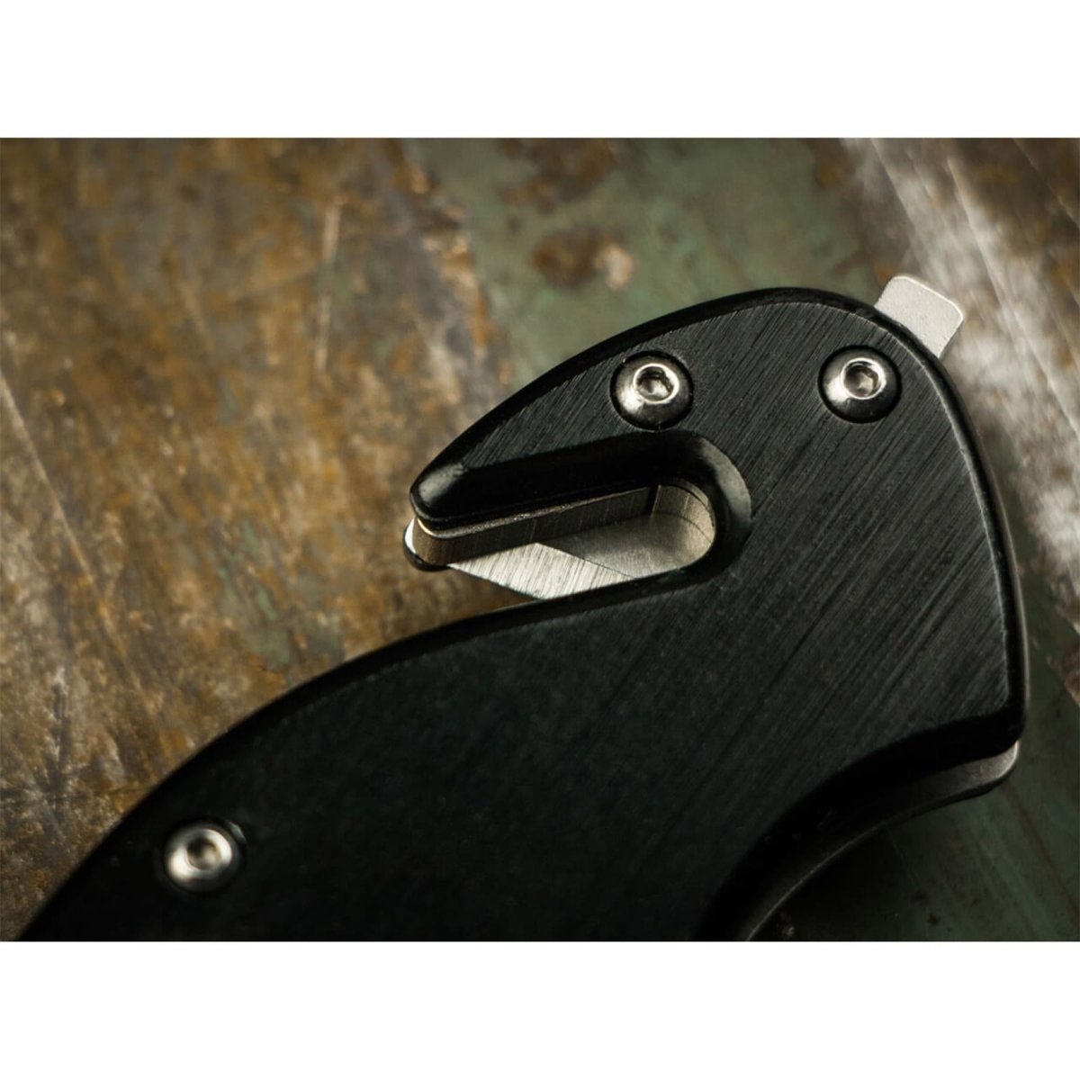 BOKER Special Forces Tanto navaja plegable acero 440A mango de aluminio negro