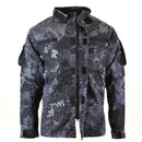 Brand army military style combat jacket Mission Snake Black Camouflage uniform - GoMilitar