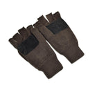 Mil-Tec gloves with folding finger flap Thinsulate lining in olive color
