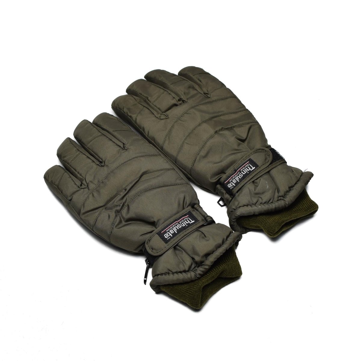 Gants d'hiver Thinsulate de marque Woodland Flecktarn Olive Camouflage