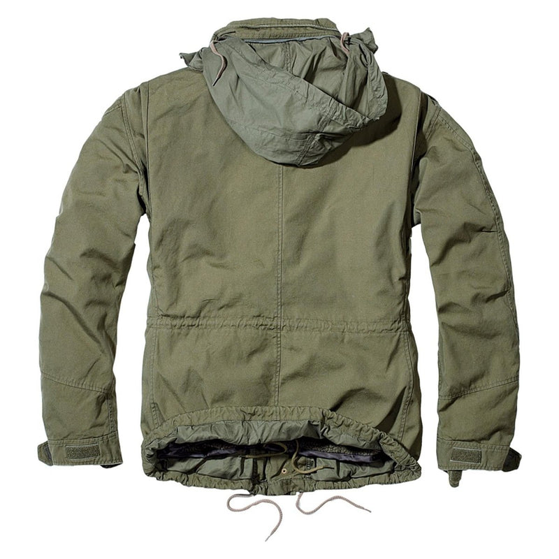 Brandit Classic M65 Giant Giant Giant Oliva in stile vintage militare