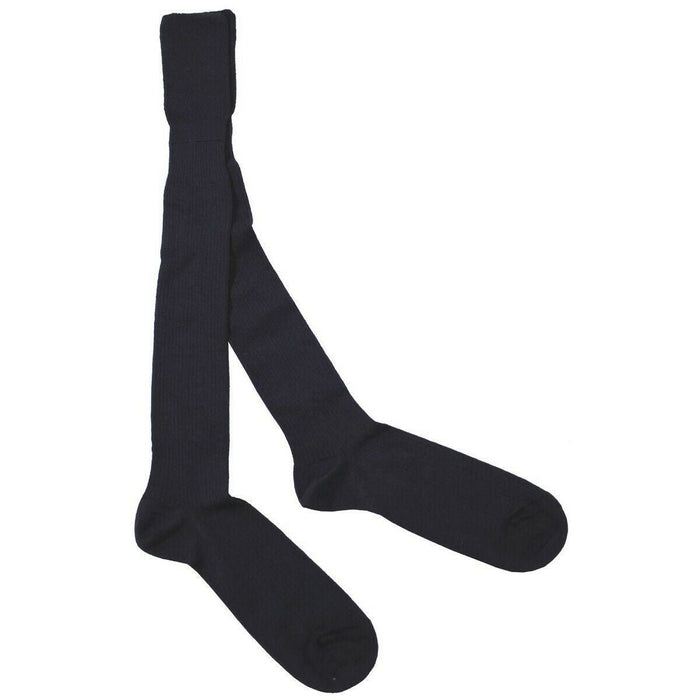 British Army Blue Stocking Socks Long Men's Wool / Nylon Military Surplus New - GoMilitar