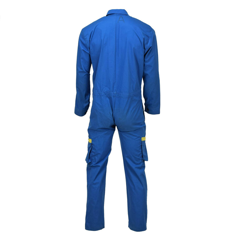 Original German Military Bundeswehr coverall Oko-tex acid-resistant blue surplus