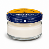 Saphir Creme Surfine Leather Crema para el cuidado del calzado Cuero liso 50ml Neutro