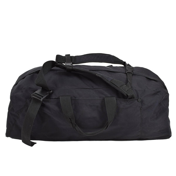 Originale Dutch Military Duffle Sports Awear Borse da viaggio Rack Packpack Black