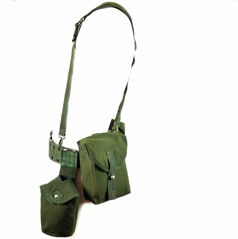 Original Swedish army Webbing rig system 304 tactical belt H-Straps suspenders