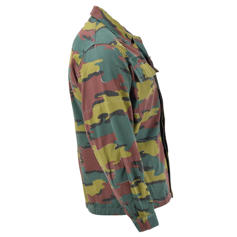 Genuina camisa de combate del ejército belga BLOUNTA RIP STOP SUCREIVER MILITAR