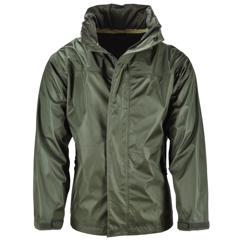Mil-Tec Markenjacke Olivgrün wasserdicht Herren Regenbekleidung wasserabweisend Herren
