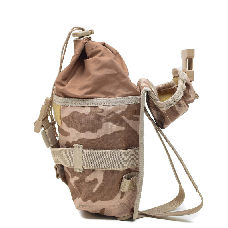 Prawdziwa armia czeska Universal Molle Torebka pustynia Camo Bluckle Close Nowe wojskowe
