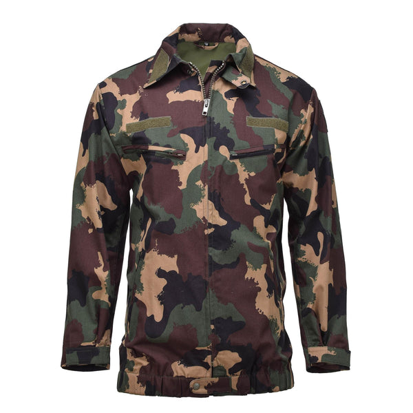 Originele Hongaarse militaire veldjack M1990 vierkleuren bosoverhemden nieuw