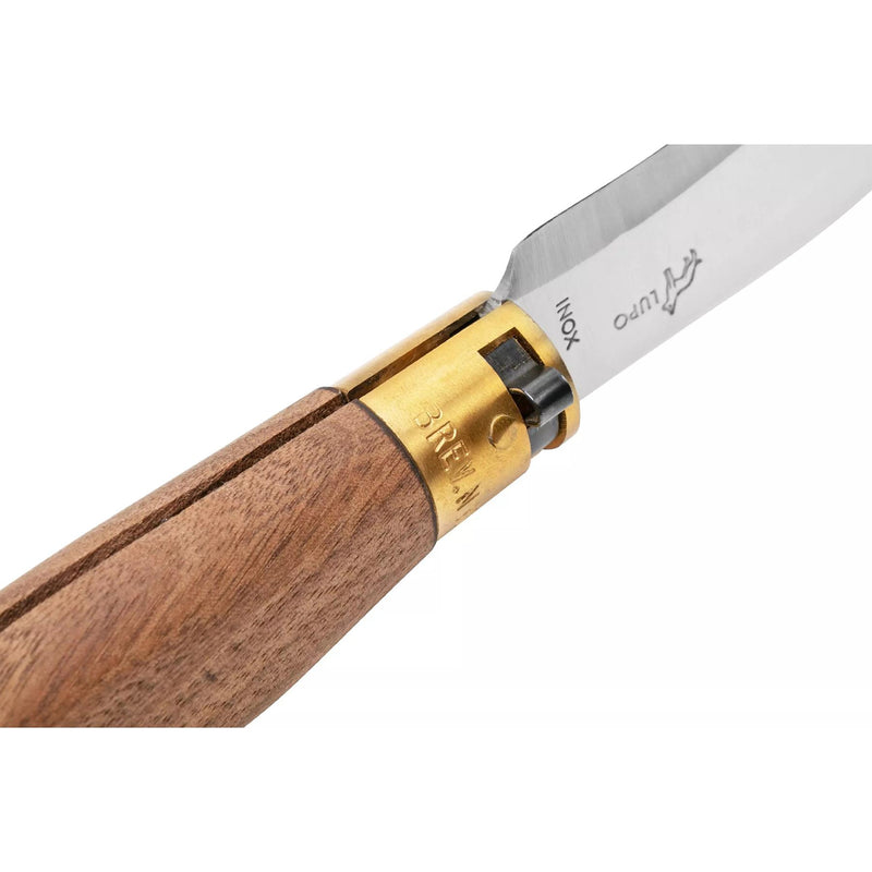 Antonini Old Bear Folding Pruning Knife 9,5cm Stainless Steel Walnut Handle