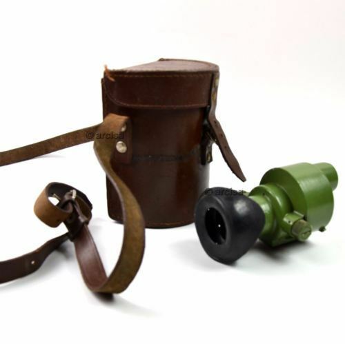 Herramienta de visión monocular del ejército yugoslavio en M59 original y estuche de cuero.