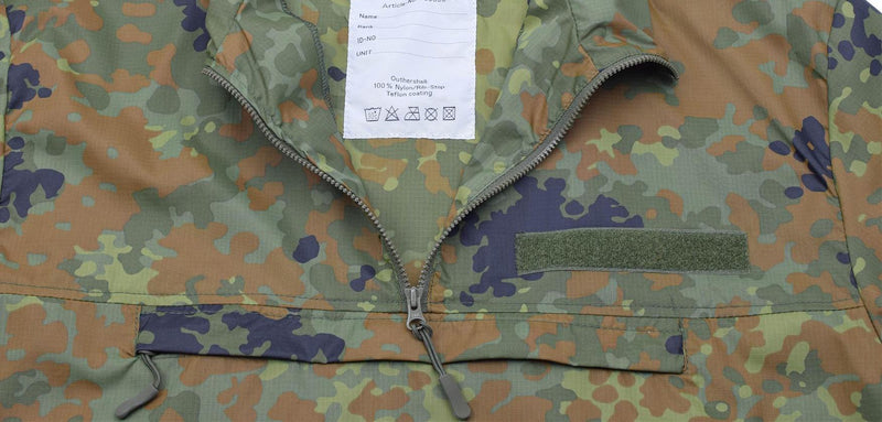 Camisa de viento de la marca Tacgear Ligera Flecktran CAMO RIPSTOP SMOCK CAMPING CAMPING