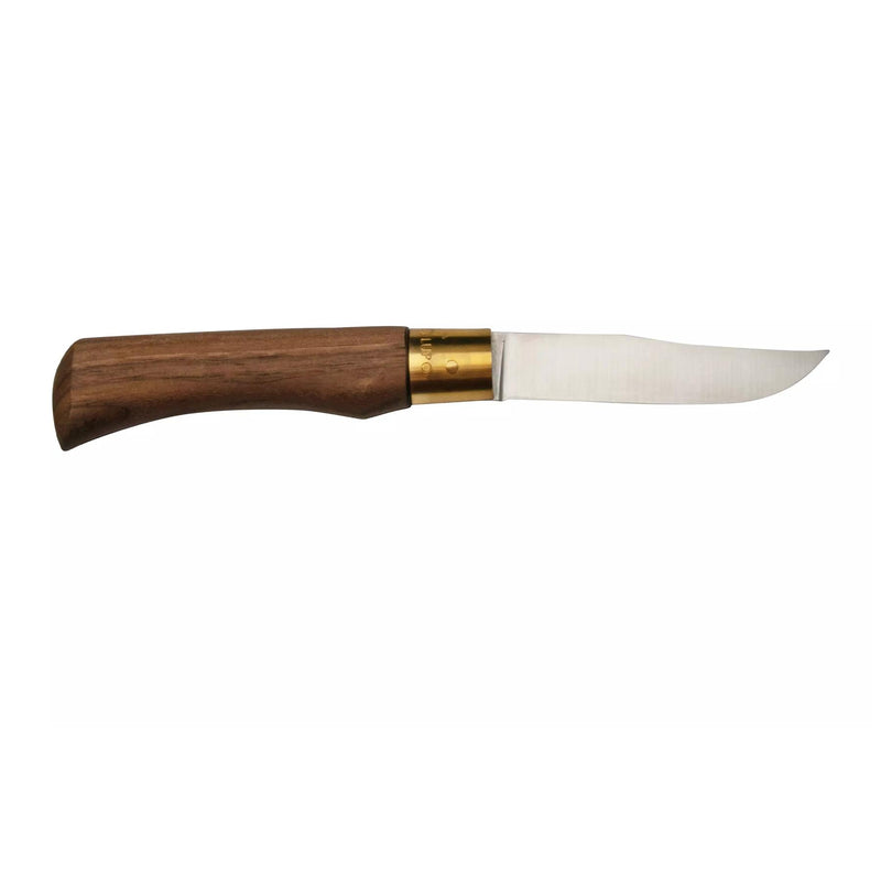 Antonini Old Bear Pocket Knife 9cm Stainless Steel Blade Walnut Wood Handle