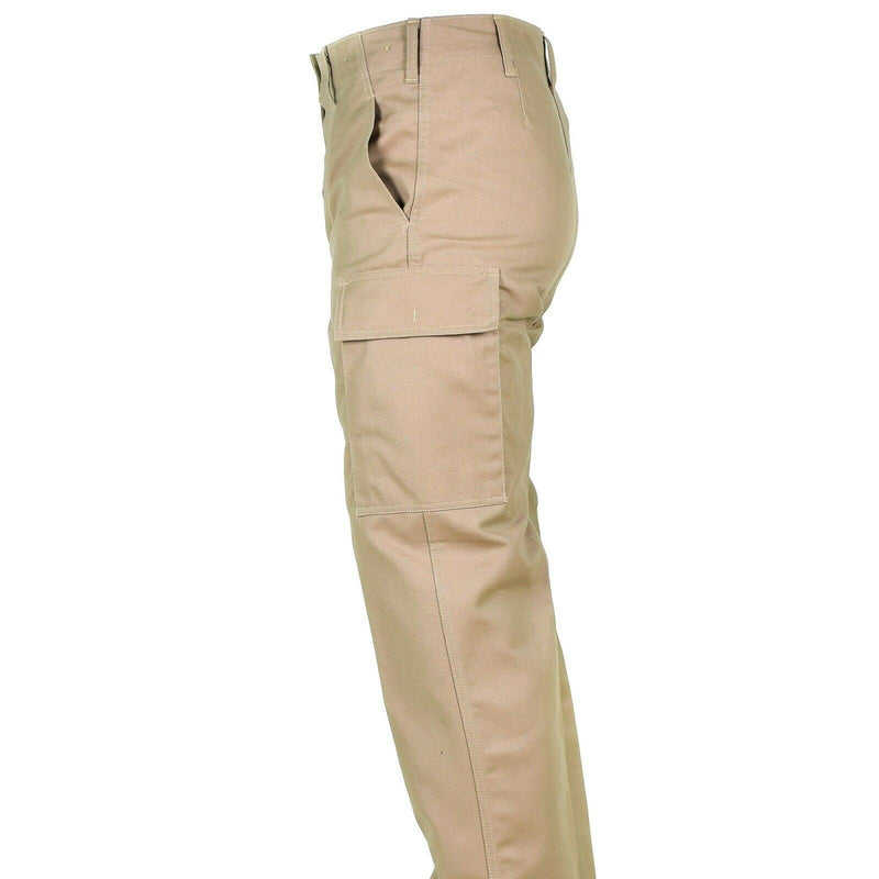 Genuine German Army issue moleskin pants field combat BW Khaki trousers NEW