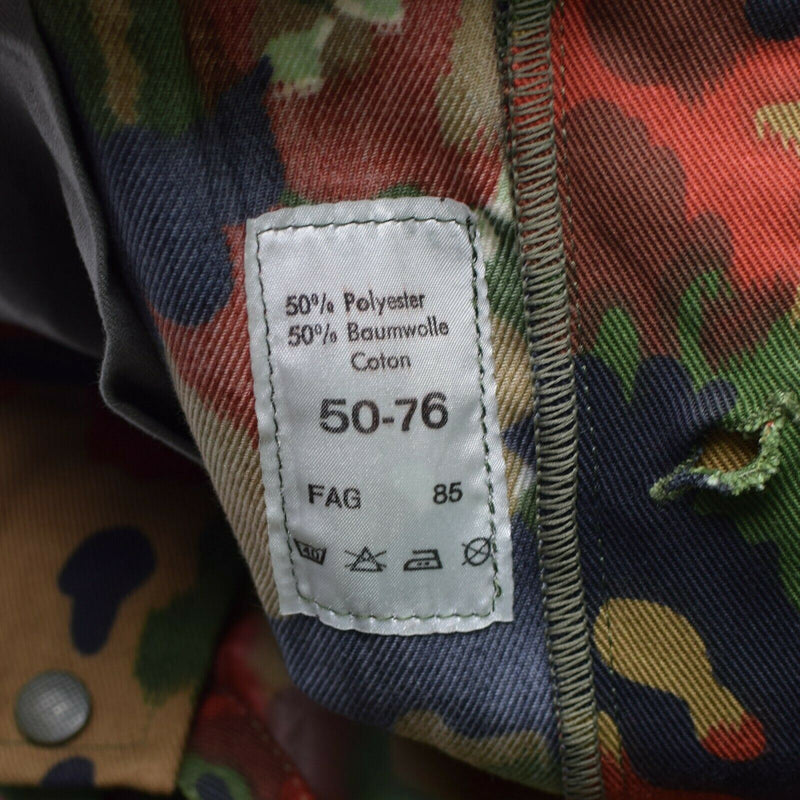 Cantaloni di campo dell'esercito svizzero autentici M70 Svizzera Combat Camo Sniper Pants NUOVO