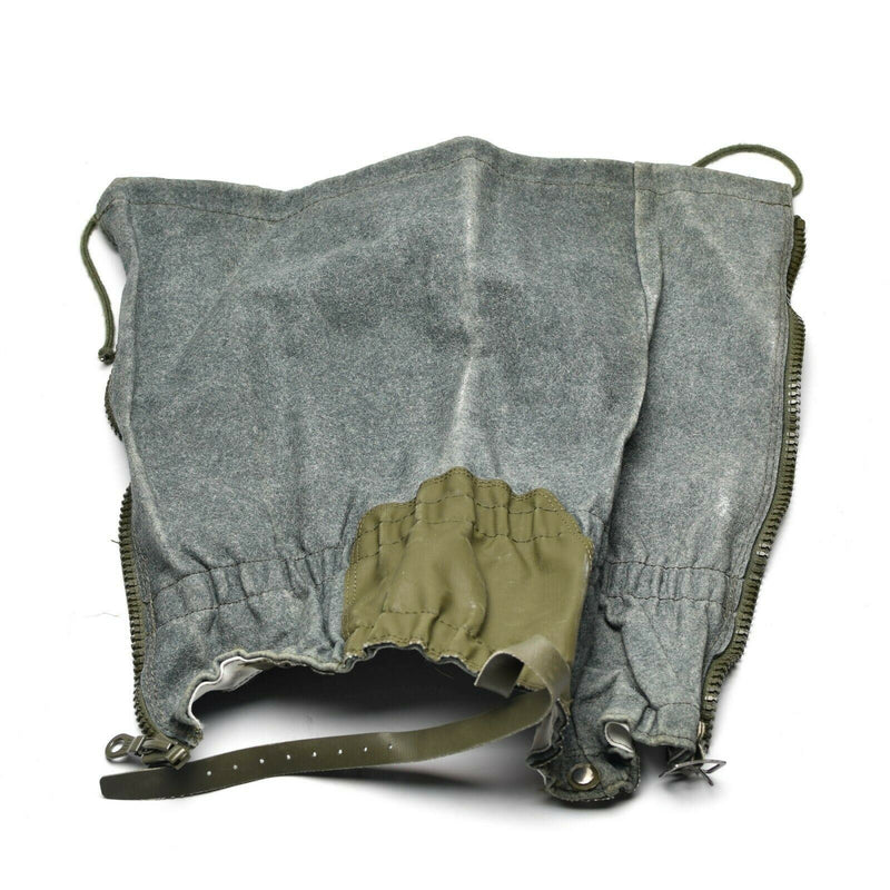 Gateter d'esercito svizzero autentici lana montagne grigie escursionistiche surplus militare