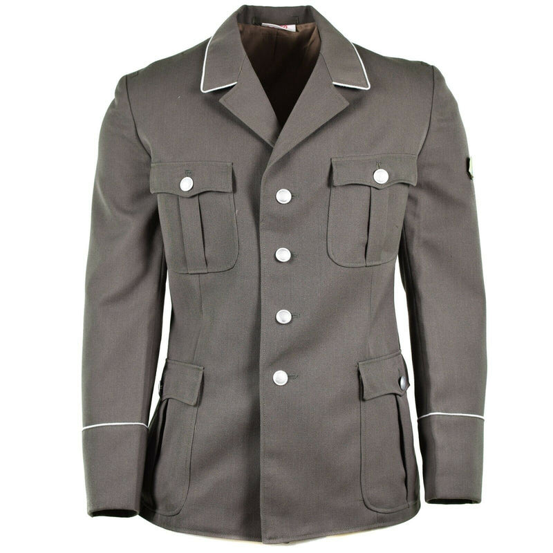 Original German NVA Army Dress Jacket Officier Formal Uniform Grey Military NEW