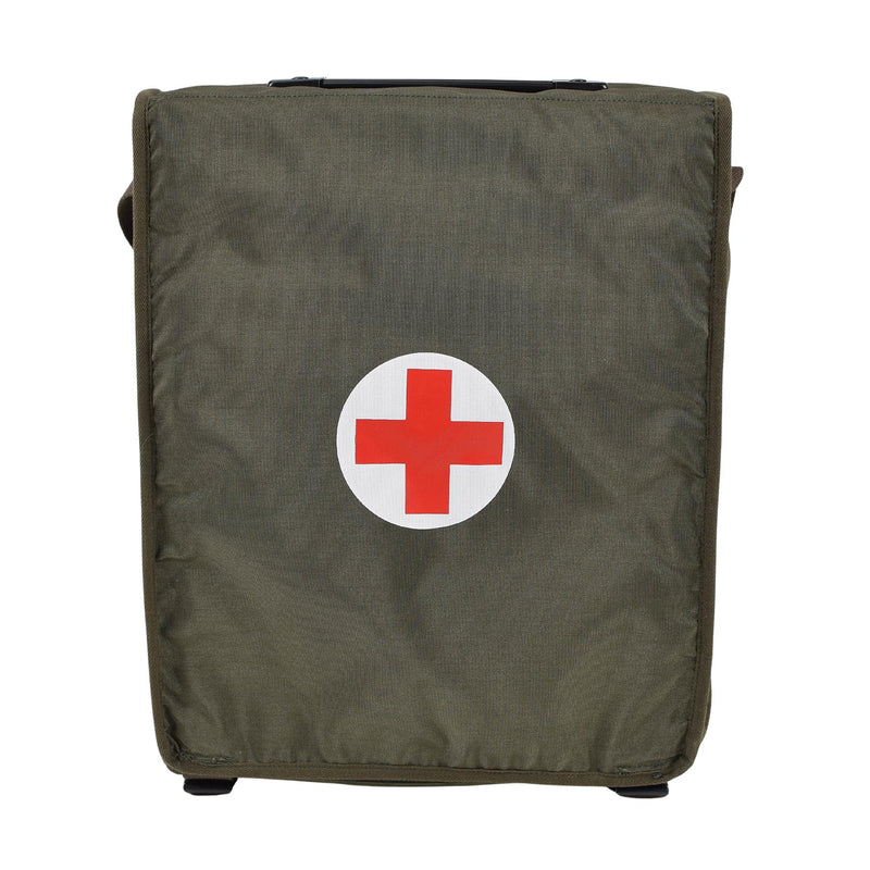 Bolsa de primeros auxilios del ejército austriaco original de los primeros auxilios Olive Doctor Medical Survival