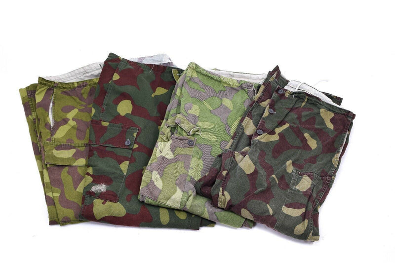 Original finnische Armee Tarnhose M-62 Reversible Anzughose Militärausgabe