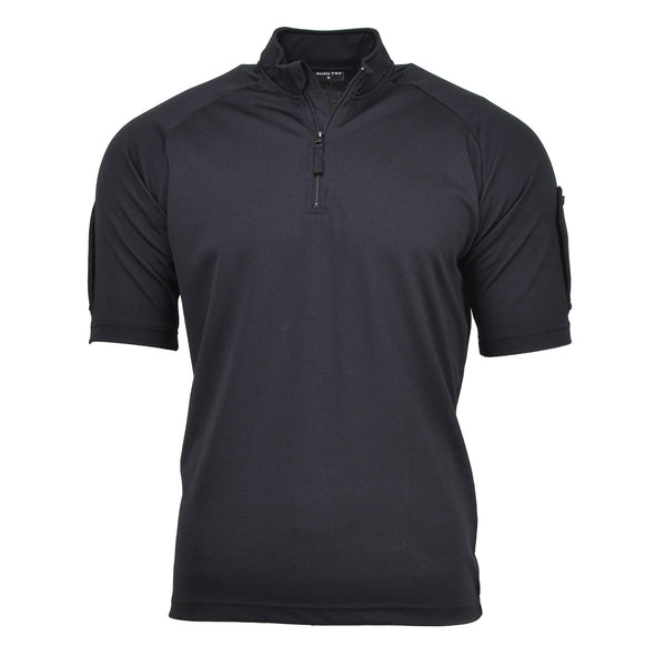 Echte Britse functionele politie T-shirt Ademend Activewear zwart shirt nieuw