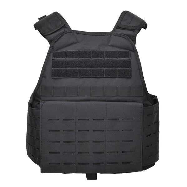 Gilet militaire tactique de combat MIL-TEC LASER CUT Molle Compactable Noir