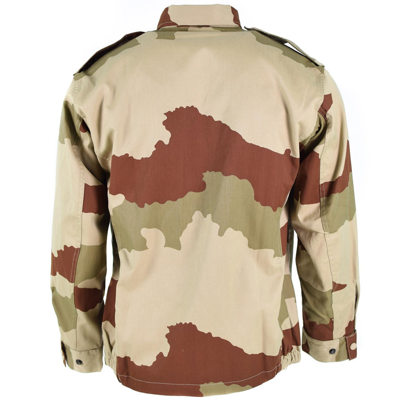Véritable veste F2 de l'armée française camouflage désert, excédent militaire français