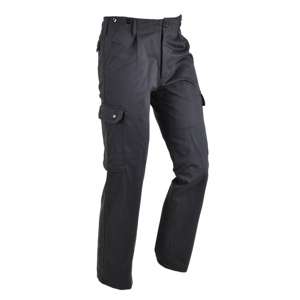 Duitse legerstijl BDU vrachtbroek Zwart duurzame gevechtsuniform klassieke broek
