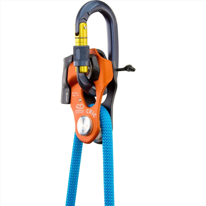 Climbing Technology CRIC Progress Capture Polea Aluminio Acero Inoxidable Naranja - GoMilitar