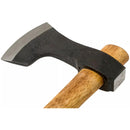 Condor Bushcraft Tomahawk hatchet with 1060 carbon steel head and replaceable hickory handle for outdoor use.