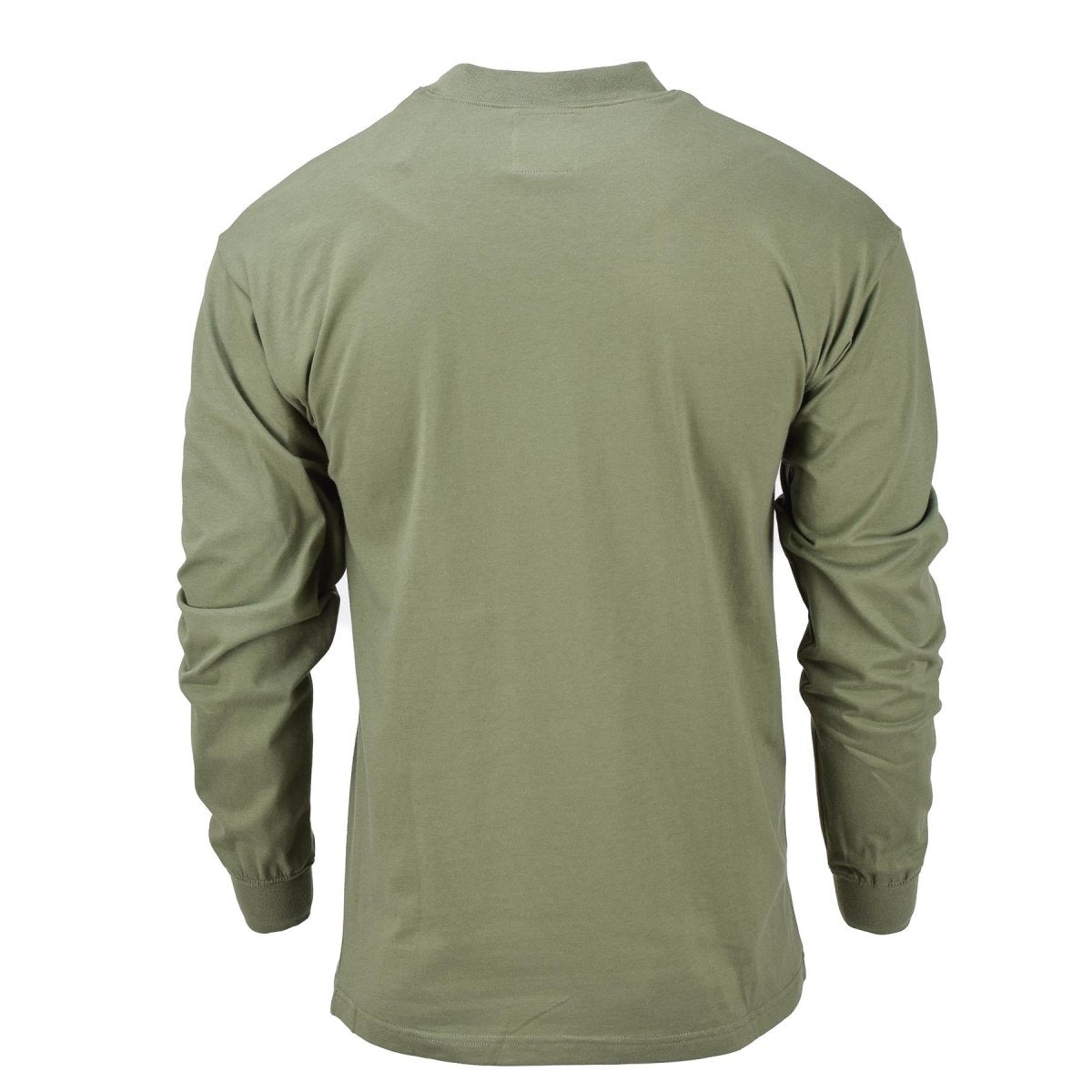 Camisa militar checa ropa interior de oliva de manga larga 2da capa uniforme de senderismo