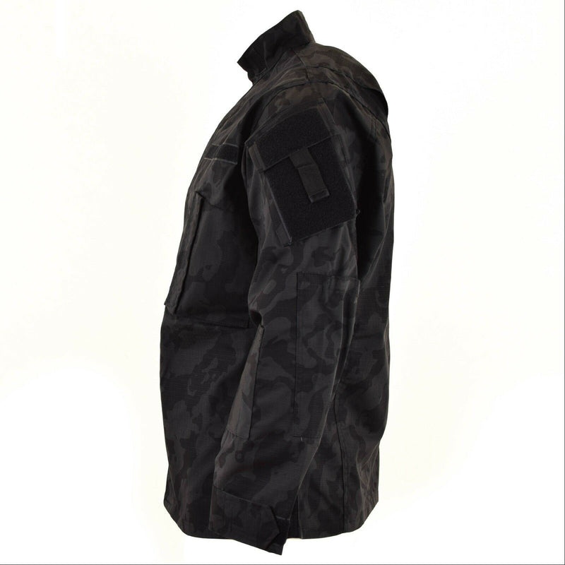 Brand Army Style Military Combat Jacket Acu Ripstop Night Camo Field Uniforme