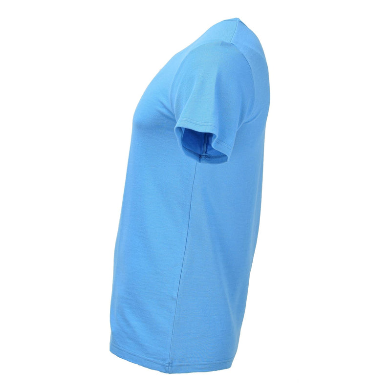 Leo Kohler Army Sport Camiseta Camiseta de manga corta BW Eagle Camisas azul