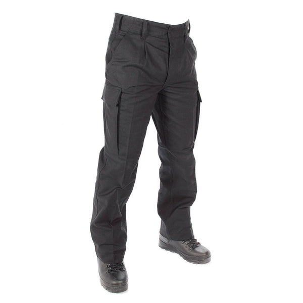 Echt Duitse leger kwestie Moleskin Pants Field Combat BW zwarte broek Nieuw
