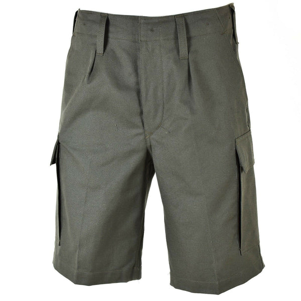 Genuine German army issue MOLESKIN SHORTS OD Durable cargo mens summer OLIVE NEW