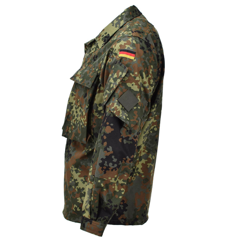 Chemises tactiques de combat militaire Leo Kohler flecktarn camo forces armées troupes