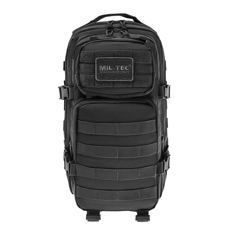 MIL-TEC US Assault Style 20L taktischer Tagesrucksack Outdoor Camping schwarzer Rucksack