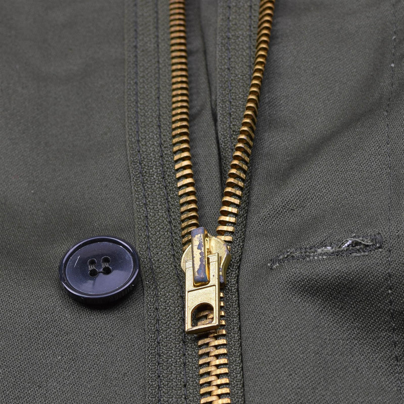 Oryginalna grecka wojskowa M65 Field Mundur Kurtka Olive Army SURPLUS PARKA NOWOŚĆ