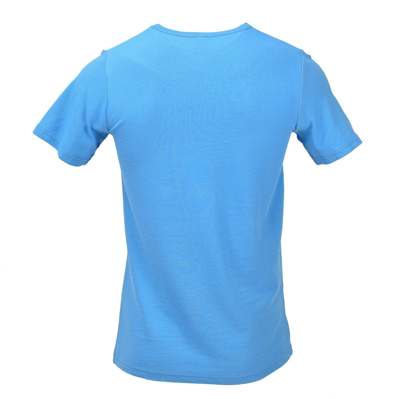Leo Kohler Army Sport Camiseta Camiseta de manga corta BW Eagle Camisas azul