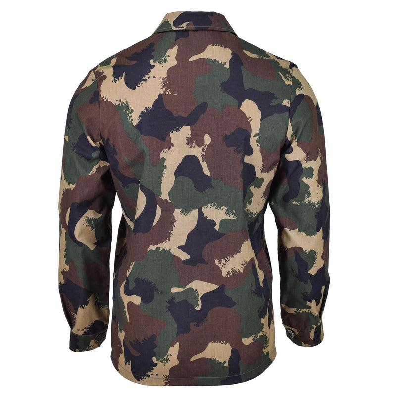 Camisa de camuflaje de camufla de campo de combate del ejército húngaro original excedente militar nuevo