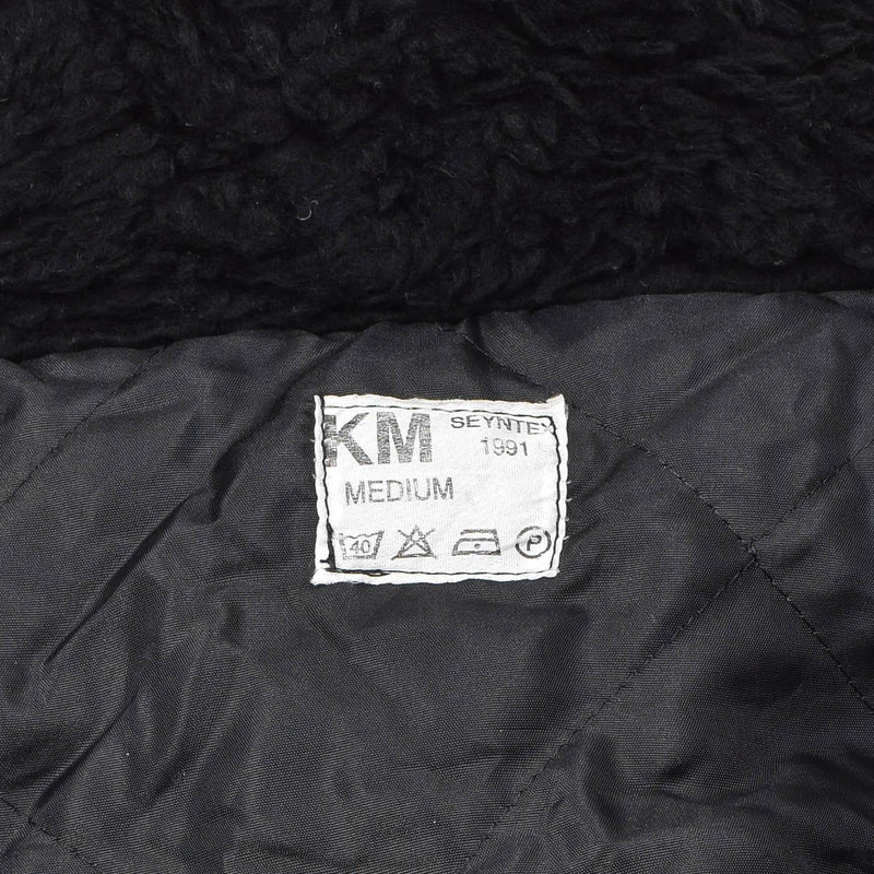 Originale Dutch Military Inverno inverno in pelliccia Fux Furx Cappuccetta Calza tuta complessiva