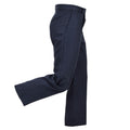 Pantaloni eleganti militari originali britannici in polilana formale eccedente blu