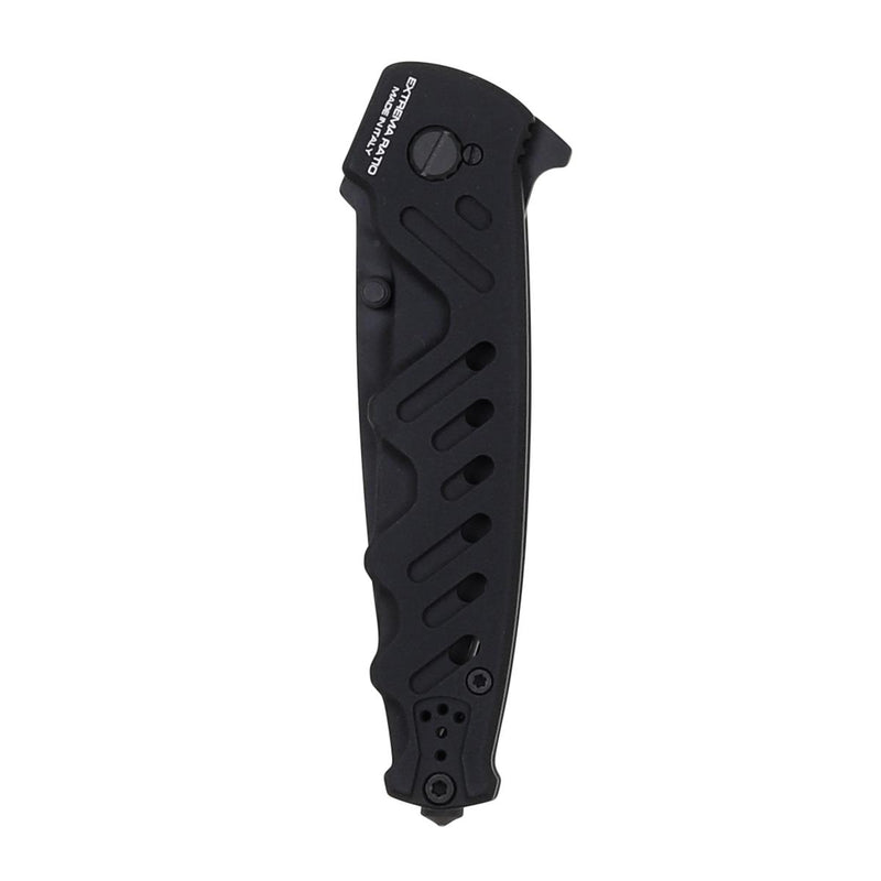 Extrema Ratio CAIMANO NERO folding knife pocket glass breaker N690 steel 58HRC