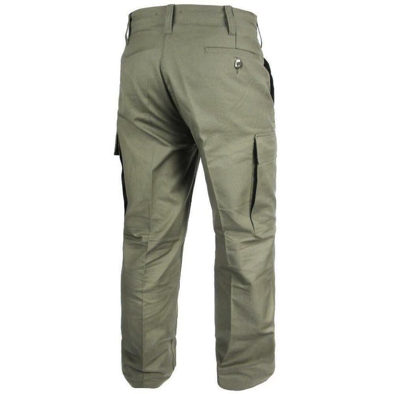 Guido problema dell'esercito tedesco MOLESKIN OD PANTS COMMATTURA BW PANTRO OLIVE NUOVO