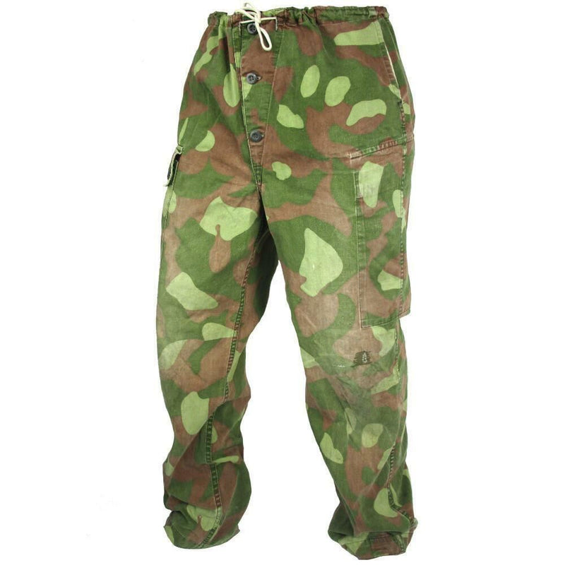 Original finnische Armee Tarnhose M-62 Reversible Anzughose Militärausgabe