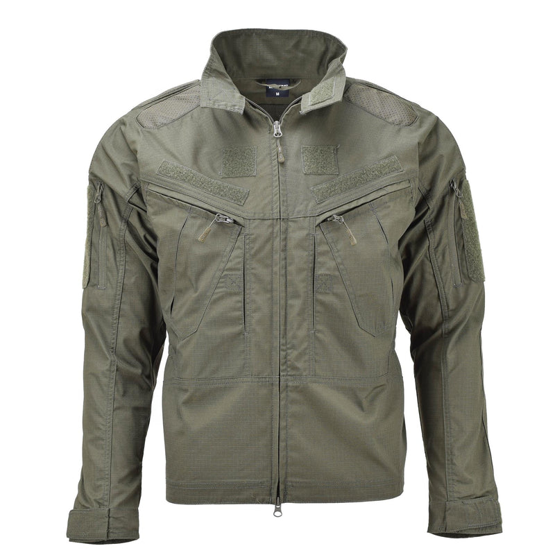 Veste chimère de style militaire de marque Mil-Tec en ripstop vert olive uniforme de combat