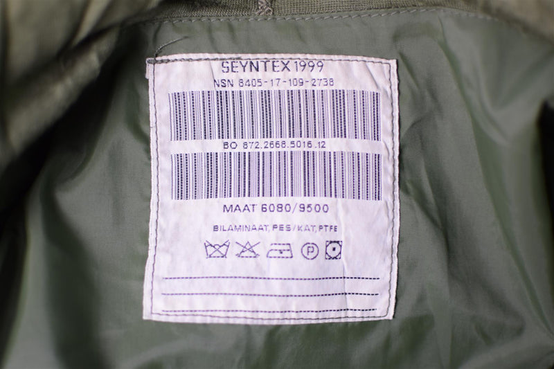 Genuine Dutch army jacket combat DPM goretex waterproof camouflage surplus parka
